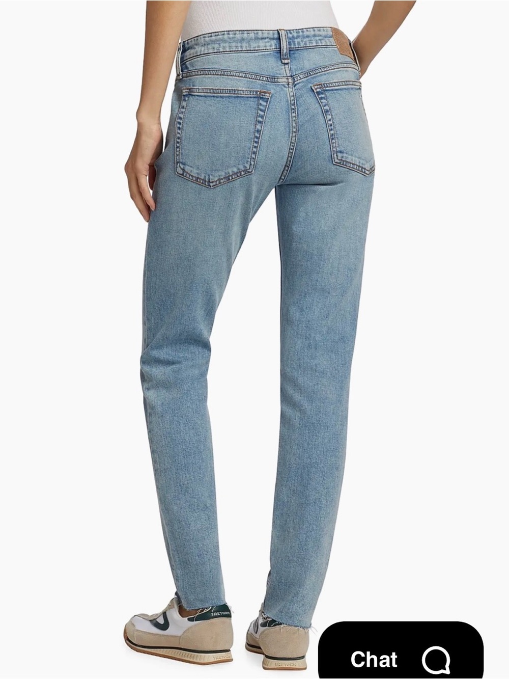 rag & bone Dre Low-Rise Slim Boyfriend Jeans Size 26 Color Daphne - Picture 2 of 7